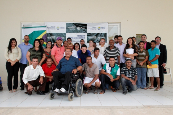   												Aula inaugural do curso de Construo Civil no Jacinta Andrade.						 (Foto:Jean Carlos)					