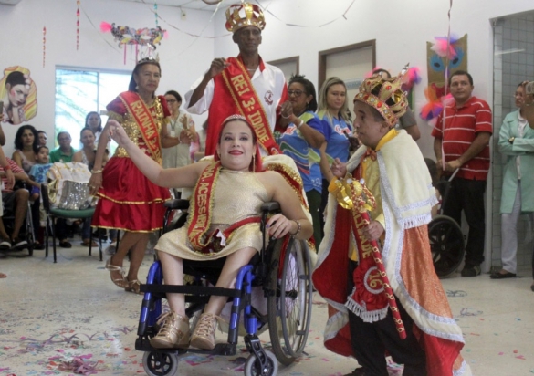   												H 5 anos, Ceir promove Carnaval da Incluso para pacientes						 (Foto:Ascom Ceir)					