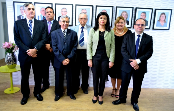   												Inaugurao da galeria dos ex-defensores pblicos gerais						 (Foto:Lzaro Lemos)					