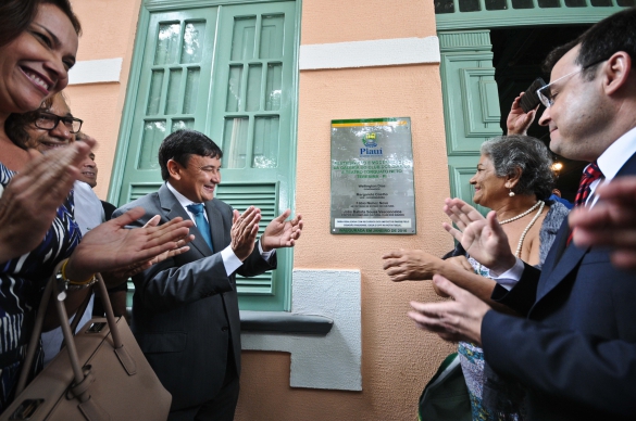   												Inaugurao da Reforma do Clube dos Dirios						 (Foto:Marcelo Cardoso)					