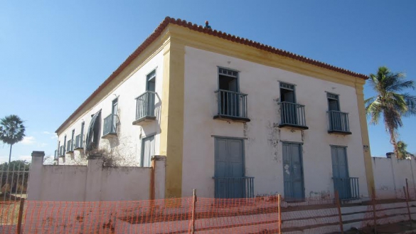   												Sobrado Major Selemrico, em Oeiras, est sendo restaurado.						 (Foto:Ascom Secult)					