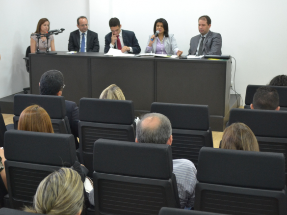   												Lanamento da Semana da Defensoria						 (Foto:Lzaro Lemos)					