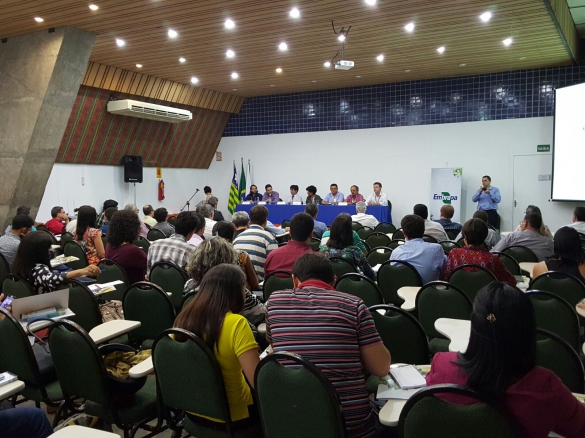   												Painel sobre Aes para o desenvolvimento agropecurio nos cerrados da regio Meio-Norte.						 (Foto:Ascom Seplan)					