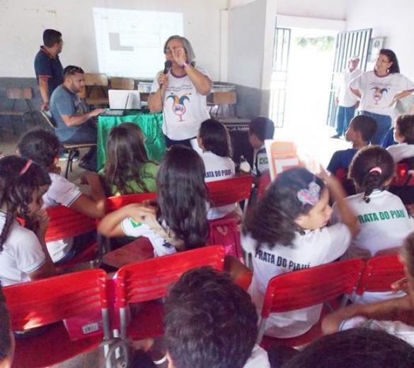 Ao Educativa em Prata do Piau						 (Foto:Ascom Detran)